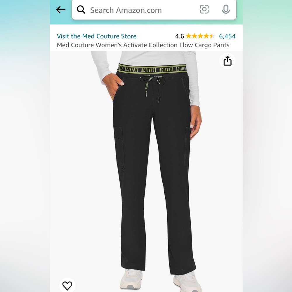 Med Couture Scrub Pants